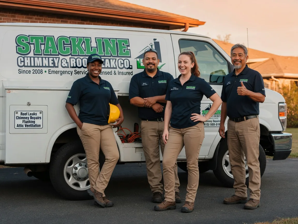 Chimney flashing repair company in Osage, WV